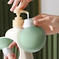 Miniatyrbillede 8 af 8: 3 stk rejseflaskesæt 90ml tom farvet plastflaske shamp