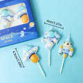 Pikkukuva 8 / 8: Space Astronaut Rocket Cake Kynttilät Cupcake Toppers Space Cake