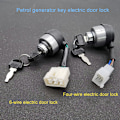 Miniatyrbild 2 av 5: 4/6 Wire Way Bensin Generator Tändning Start Key Lock Combina 6 Wire Way Key Lock