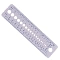 Pikkukuva 1 / 8: Neuletarvikkeet Mitta tuuman ompeluviivatyökalu CM 2-10mm Si