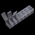 Miniatyrbillede 5 af 8: 7 Days Tablet Pilleæske Holder Ugentlig Medicin Opbevaring Organizer