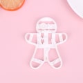 Pikkukuva 5 / 5: 1 kpl Joulun piparkakkumies Cookie ters DIY Muovisarjakuva P A