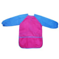 Miniatyrbild 4 av 8: 1 st barnförkläde för målarskola smock bärbar långärmad W rose red M