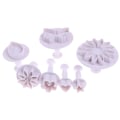 Pikkukuva 5 / 8: Muoviset Flower Fondant Cake Tools Sugar Craft Plunger ter Bakin C