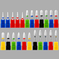 Miniatyrbild 5 av 8: 1st keramisk volfram spikborrfil för elektrisk manikyr A3