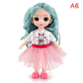 Miniatyrbild 1 av 5: BJD CASUAL Docka Fritidsmode Prinsessan Kläder Kostym Accessoarer A6
