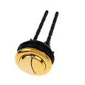 Pikkukuva 1 / 5: Dual Flush Toilet Tank Gold 48mm/58mm Button Pyöreä muotoinen wc round 58mm