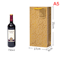 Miniatyrbillede 1 af 8: 1 STK vinposer Gold 17*9*35cm