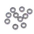 Miniatyrbillede 2 af 8: 10 STK MR115ZZ miniature metalafskærmet gummiforseglet leje M