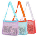 Miniatyrbillede 2 af 8: Beach Toy Mesh Bag Børne Shell opbevaringstaske Beach Toy Seashell Ba Pink