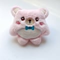 Pikkukuva 1 / 8: Sarjakuva pehmo nukkeriipus e Bear avaimenperä reppulaukun riipus Pink