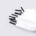 Miniatyrbild 8 av 8: 10 stycken/väska DIY E Tools Coil Förladdad bomull Bomull för Atom C