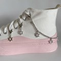 Miniatyrbild 3 av 8: Charm Tofs Hjärthänge Boot Shoe Chain Smycken för trendiga S D
