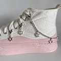 Pikkukuva 3 / 8: Charm Tassel Heart Riipus saappaiden kenkäketjukorut trendikkäälle S H