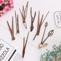 Miniatyrbillede 4 af 8: Valnød vægur Pointer DIY timeviser minutviser sekundviser E