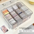 Pikkukuva 1 / 8: Card Kpop Photocard Säilytyslaatikko Valokuvakorttien organizer A3