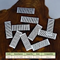 Miniatyrbilde 5 av 5: 5/10 stk 6 modeller Mesh Style Varmespiral For Erstatning Prebui N82 -0.17Ω