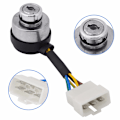 Pikkukuva 4 / 5: 4/6 Wire Way Bensiinigeneraattori Sytytyskäynnistys Avainlukkoyhdistelmä 6 Wire Way Key Lock