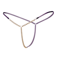 Miniatyrbilde 1 av 5: pearls massasje dame truser beading g-string bikini micro Purple