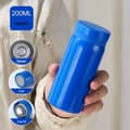 200 ml Mini Termosflaska Kaffemugg Rostfritt Stål Isolerad Blue