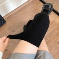 Miniatyrbild 7 av 8: 1Par Nya Kvinnor Vinter Varm Tjocka Thermal Höga strumpor Casu Gray