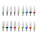 Miniatyrbillede 6 af 8: 1 STK keramisk wolfram neglebor fil til elektrisk manicure A6