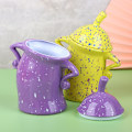 Miniatyrbillede 7 af 8: Canister With Attitude Krukker Akimbo Crooked Body Mugs og Hipster Multicolor