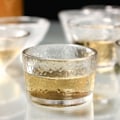 Miniatyrbild 8 av 8: -stil handgjorda hamrade glas liten tekopp Sake kopp te glas C