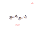 Miniatyrbillede 1 af 5: Armbåndsur i rustfrit stål med buet endearmbånd B1