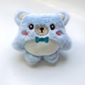 Pikkukuva 1 / 8: Sarjakuva pehmo nukkeriipus e Bear avaimenperä reppulaukun riipus Blue