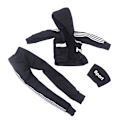 Miniatyrbild 1 av 5: 3st/ set Mode Sportkläder För 1/6 30cm Dockor Outfit Accessori Black