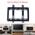 14-43" LCD LED-skärm Väggfäste Fäste Fast TV-ram Thic