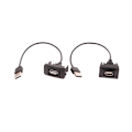 Miniatyrbillede 4 af 8: Bil Dashboard Flush Mount USB Panel forlængerkabel Adapter Soc A