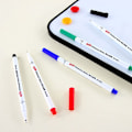 Miniatyrbild 4 av 8: Extremt fina 0,5 mm raderbara whiteboardmarkörer A1