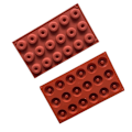 Pikkukuva 8 / 8: 18 Cavity Mini Donut Silikoni- mold Tee-se-itse kakkutarvikkeet