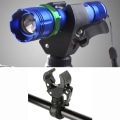 Miniatyrbilde 2 av 5: 360 graders roterende sykkel sykkelstyre LED-lommelyktfeste Black