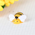 Miniatyrbillede 6 af 8: 10 stk Flat Back Resin Cabochon Bee DIY Flatback Scrapbog Em