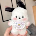 Miniatyrbillede 6 af 8: 1 stk/sæt plys nøglering e dukke pige diy plys taske vedhæng Bib Sc A3