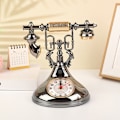 Pikkukuva 1 / 8: Retropuhelinmalli Herätyskello Creative Timekeeper Desktop T Black