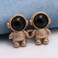 Miniatyrbild 7 av 8: 2st Astronautformad spänna midjeband Justerbar Jean-knapp A2