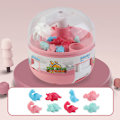 Pikkukuva 1 / 5: Mini Claw hine Stuff Gashapon Toy Grabber Fingertip Toy Gifts Pink