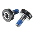 Miniatyrbilde 1 av 7: 1 stk Sykkelsykkelaksel unbrakonskrue Capless Key Crank Arm B