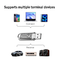 Miniatyrbillede 2 af 8: USB Bluetooth Adapter 5.3 til trådløs højttaler o mus bluetoot