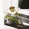 Miniatyrbillede 5 af 8: 4 stk Aquarium Akryl Clips Akvarium Låg Dæksel Support Holder 8mm