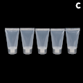 Miniatyrbilde 1 av 8: 5 stk Makeup Clear Plastic Lip Gloss Container Refillable Bottl 15ml