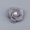Pikkukuva 1 / 8: 1 kpl 5 cm mesh sidekukkia tee-se-itse hääjuhlakenkiin Gray