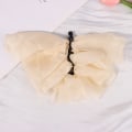 Miniatyrbild 1 av 8: Hög hästsvans Hårgrepp Clip Chiffong Bow Banan Clip Female Cli A4