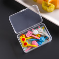 Pikkukuva 7 / 8: Läpinäkyvä Kids Fruit Fork Box Organizer muovinen case