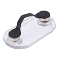 Miniatyrbillede 1 af 5: Magnetic Hang Brilleholder Pin Brocher Multi-funktion Porta Black