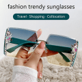 Pikkukuva 6 / 8: Aurinkolasit Ylelliset Diamond Glasses Effect Lady Heart Linssit Aurinko A8